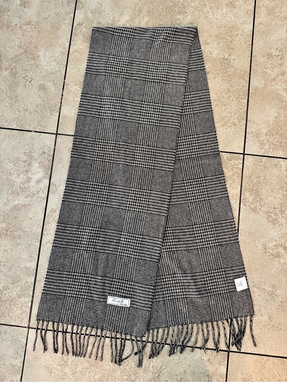 Luxury Zighilli Italy Cashmere & Wool Scarf